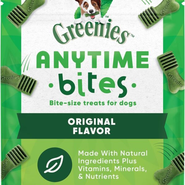 Greenies Anytime Bites Dog Treats, Original Flavor, 10.3 oz. Bag