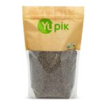 Yupik Organic Black Chia Seeds, 2.2 lb (35.2 oz), Gluten-Free, GMO-Free, Kosher, Vegan, Raw Plant-Based Superfood, Rich in Fiber, Source of Omega-3, Gels Easily, Perfect for Smoothies & Chia Pudding