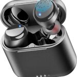 TOZO T6 Wireless Earbuds, Bluetooth 5.3 Ear Buds, Stereo Sound in Ear Headphones, 50 Hours Playtime, Wireless Charging Case, APP Customizable EQs, IPX8 Waterproof Earphones
