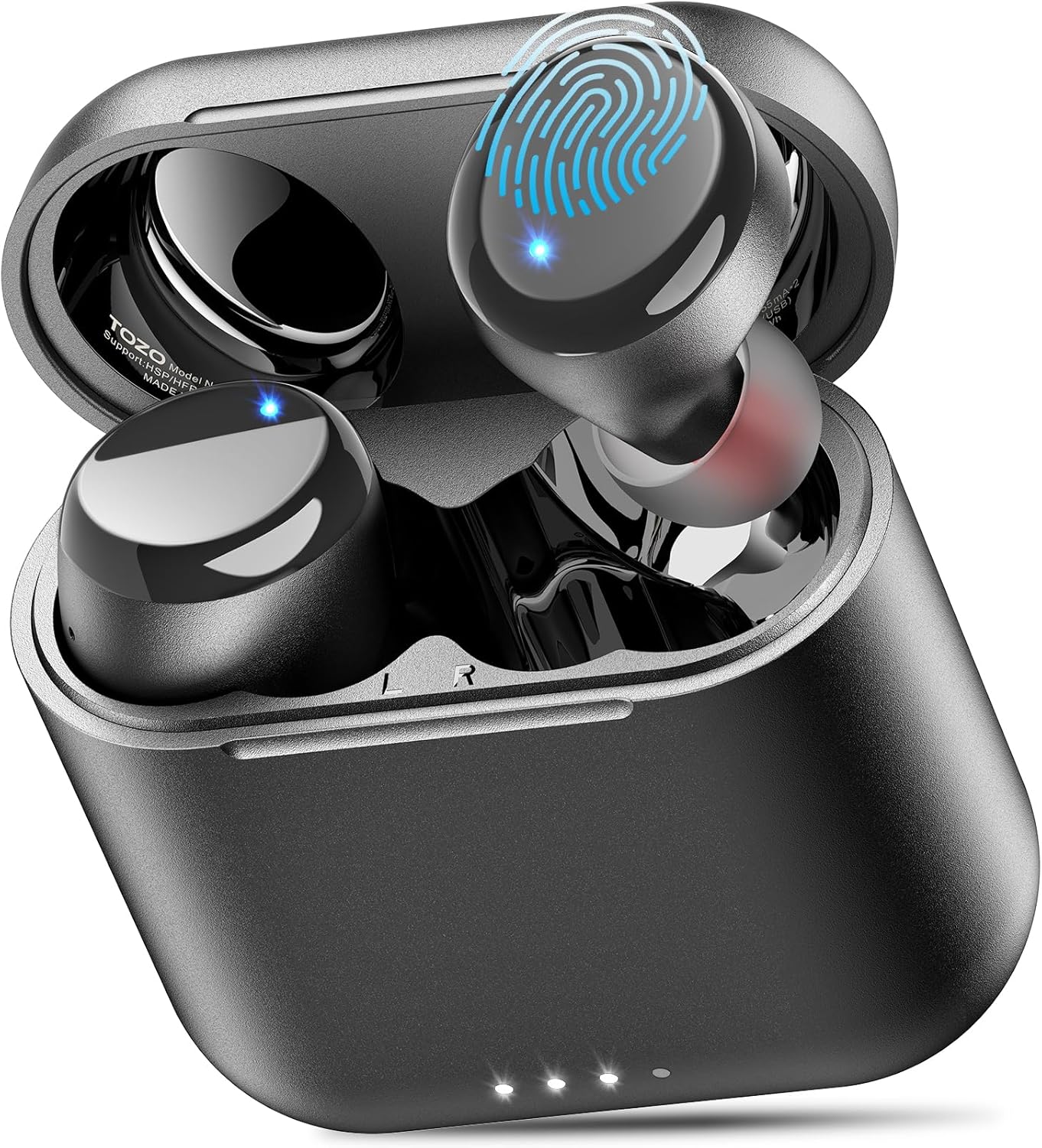 TOZO T6 Wireless Earbuds, Bluetooth 5.3 Ear Buds, Stereo Sound in Ear Headphones, 50 Hours Playtime, Wireless Charging Case, APP Customizable EQs, IPX8 Waterproof Earphones TOZO T6 Wireless Earbuds, Bluetooth 5.3 Ear Buds, Stereo Sound in Ear Headphones, 50 Hours Playtime, Wireless Charging Case, APP Customizable EQs, IPX8 Waterproof Earphones