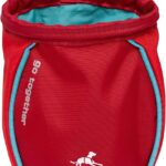 Kurgo Go Stuff It Dog Treat Bag, Training Treat Pouch Bag for Dogs, Treat Pouches for Pets, Hands-Free Pouch Waist, Reflective, Includes Carabiner (Chili Red)