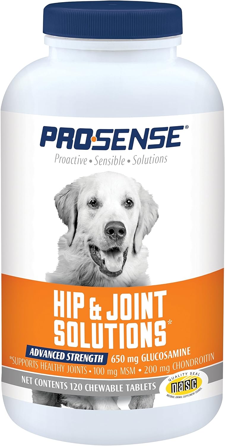 ProSense Advanced Strength for Dogs Glucosamine Chew Tablets 120 ct ProSense Advanced Strength for Dogs Glucosamine Chew Tablets 120 ct