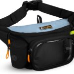 OllyDog Trailblazer Pack | Fanny Pack | Dog Treat Pouch | Includes Rubber Fetch Ball | Water-Resistant | Poop Bag Dispenser | Hands-Free | Dog Walking & Training