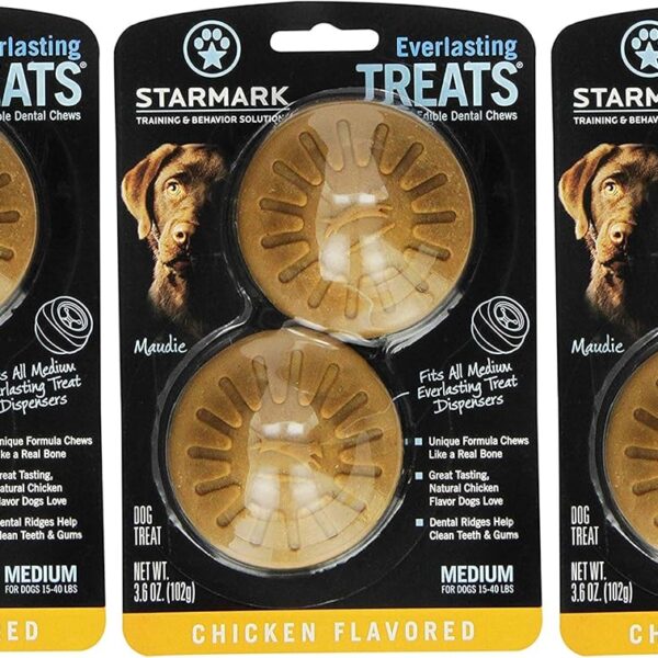Starmark Everlasting Treats Dental Chews Medium Chicken 2ct. (3pk)