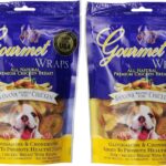 Loving Pets (2 Pack) All Natural Premium Banana and Chicken Wraps with Glucosamine and Chondroitin Dog Treats, 6 oz