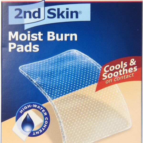 Spenco 2nd Skin Moist Burn Pads, Large (3 x 4 Inches), 3-Count