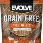 Evolve Grain Free Turkey, Pea, and Berry Jerky Bites Dog Treats