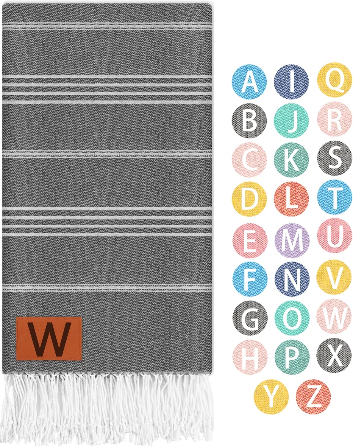 Antfuny Monogram Turkish Bath Towel Beach Blanket Bathroom Essentials Swim Poolside Pool Accessories Swim Must Haves Hot Tub Items Spa Gadgets Adult Women College Dorm Girl Student Stuff Antfuny Monogram Turkish Bath Towel Beach Blanket Bathroom Essentials Swim Poolside Pool Accessories Swim Must Haves Hot Tub Items Spa Gadgets Adult Women College Dorm Girl Student Stuff