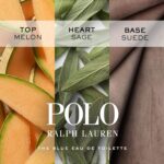 RALPH LAUREN FRAGRANCES – Polo Blue – Men’s Deodorant – Aquatic & Fresh – With Citrus, Sage, and Suede – Alcohol-Free, Long Lasting – 2.6 Oz