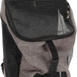 Dogit Explorer Backpack Carrier, Soft Small Dog Travel Carrier,Black,Rolling Backpack,77565