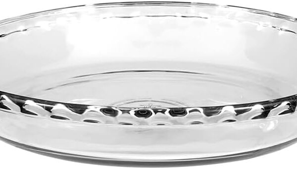 Anchor Hocking Oven Basics 9.5-Inch Deep Pie Plate, Clear, 1 Piece