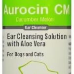Vet One Aurocin cm Ear Cleanser (Cucumber Melon) with Aloe 8oz