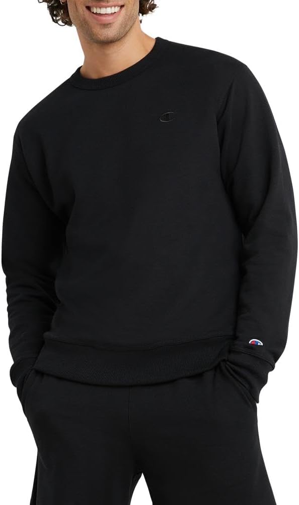 Champion Men's Fleece Midweight Crewneck Sweatshirt (Reg. Or Big & Tall)