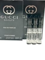 Gucci Guilty Sample Perfume MEN Guilty Guilty PARFUM Spray Pour Homme Size 1.5 ML / 0.05 (set of 3)