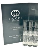 Gucci Guilty Sample Perfume MEN Guilty Guilty PARFUM Spray Pour Homme Size 1.5 ML / 0.05 (set of 3)
