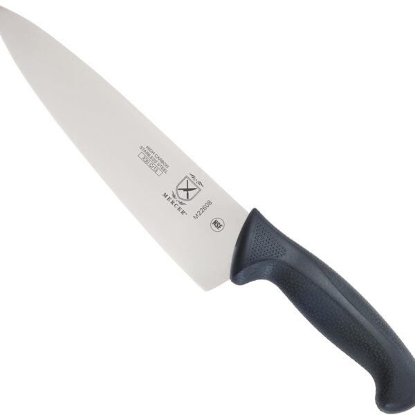Mercer Culinary M22608 Millennia Black Handle, 8-Inch, Chef's Knife