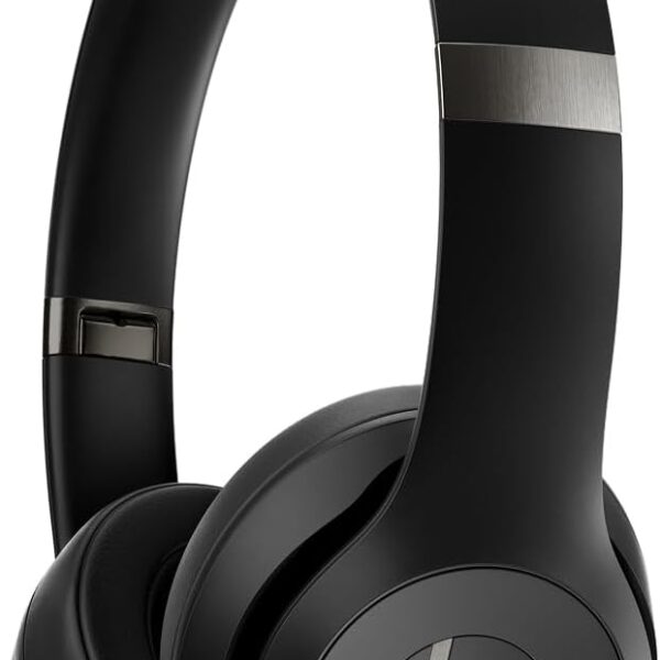 Beats Solo 4 - Wireless On-Ear Bluetooth Headphones, Up to 50-Hour Battery Life, Ultra-Lightweight Comfort, Powerful and Balanced Sound, Apple & Android Compatible - Matte Black