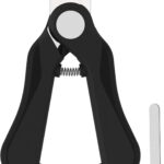 Swihauk Heavy Duty Dog Nail Clippers and Trimmers, Professional Pet Nail Clippers with Nail File for Dogs Cats Small Animal, Claw Clippers with Safety Guard to Prevent Over-Cutting, Black