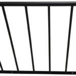 Horse Hay Feeder, 31.5'' Long Livestock Hay Feeder with 24 Gallon Large Capacity, Carbon Steel Wall Mounted Hay Rack for Horses, Sheep, Goats, Indoor Outdoor Uses