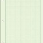 TOPS Engineering Computation Pad, 8-1/2" x 11", Glue Top, 5 x 5 Graph Rule on Back, Green Tint Paper, 3-Hole Punched, 100 Sheets (35500)
