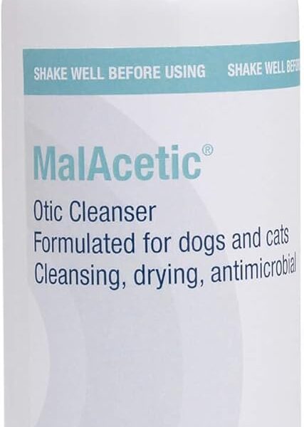 MalAcetic Otic Cleanser for Dogs and Cats, 16 oz