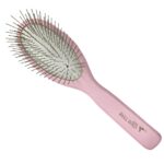Der Meister Pin Brush, Pets Shedding, Dematting and Grooming Tool for Dogs and Cats With All Hair Types, Remove Loose Fur, Undercoat, Mats, Tangled Hair, Knots (Pink)