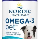 Nordic Naturals Omega-3 Pet, Unflavored - 16 oz - 1380 mg Omega-3 Per Teaspoon - Fish Oil for Large to Very Large Dogs with EPA & DHA - Promotes Heart, Skin, Coat, & Immune Health