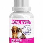 Heal Eyes Daily Eye Care Drops 1 fl oz (30 ml) for Cats, Dogs, Birds & Horses  Gentle Tear Stain Remover, Soothing Eye Cleaner, Alcohol-Free & Vet-Formulated