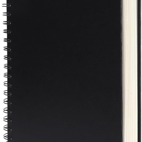 8.5x11inches Hardbound Sketch Book, Spiral Bound Sketch Pad, 80-Sheets 90gsm Inner Paper, Acid Free Drawing Art Paper, Prefect Works with Kids and Adults