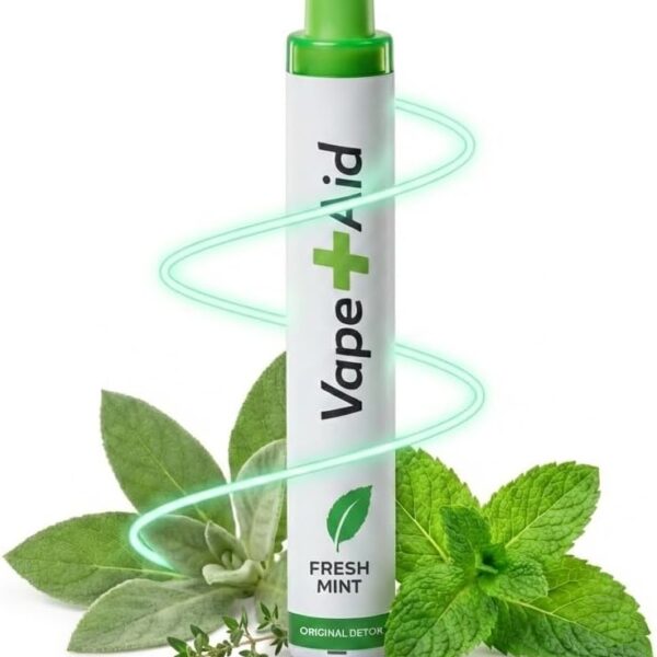 Code Red V-Aid Herbal Diffuser Pen - Plant-Based Aromatherapy Mullein Diffuser Pen Stick with Mullein, Thyme & Mint - Portable Wellness Companion for Daily Balance