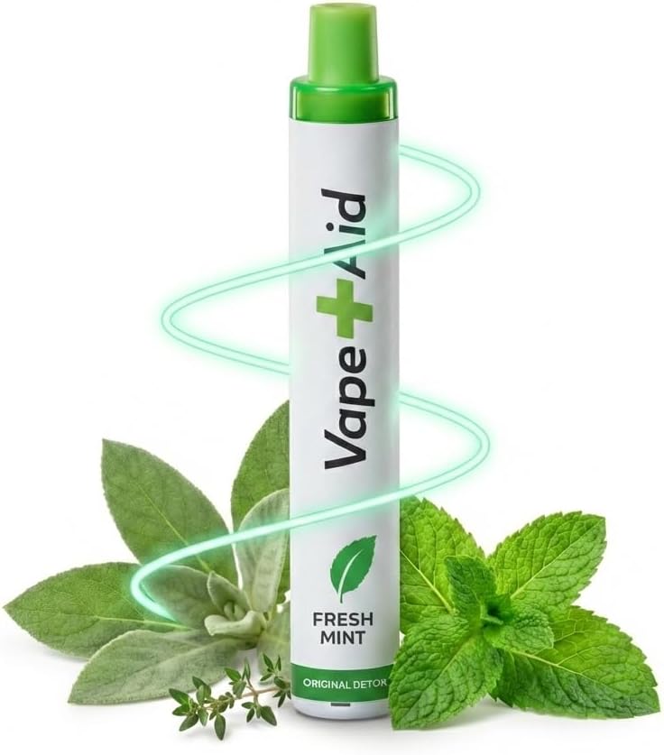 Code Red V-Aid Herbal Diffuser Pen - Plant-Based Aromatherapy Mullein Diffuser Pen Stick with Mullein, Thyme & Mint - Portable Wellness Companion for Daily Balance