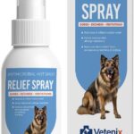Hot Spot Spray for Dogs Healing Aid for Skin Sores, Irritations & Redness | Anti-Itch Relief to Stop Chewing & Licking | Safe, Non-Toxic HOCl Formula for All Animals | 3.38 fl oz