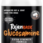 Premium Liquid Glucosamine Hip and Joint Supplement for Dogs - Fast Natural Arthritis Pain Relief and Better Mobility - Extra Strength with Chondroitin MSM and Hyaluronic Acid. Made in USA 16oz.