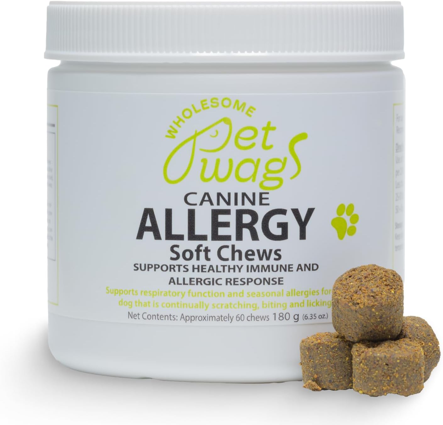 Dog Allergy Relief Soft Chews with Quercetin, Colostrum, Turmeric, Probiotics & TruMune Supports Itchy Skin, Seasonal Allergies, Immune & Gut Health Beef Flavor 60 Chews Dog Allergy Relief Soft Chews with Quercetin, Colostrum, Turmeric, Probiotics & TruMune Supports Itchy Skin, Seasonal Allergies, Immune & Gut Health Beef Flavor 60 Chews