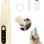 Pro Version Dog Paw Trimmer, 18mm Wide Blade Clippers with LED Display, 35dB Low Noise, Fully Waterproof, Upgraded Type-C Rechargeable Cordless Trimmer for Paws, Ears, Face, and Rump