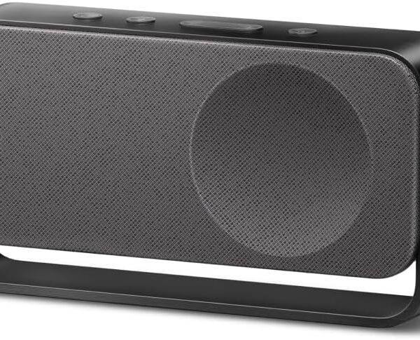 Bose SoundLink Home Speaker, Premium, Portable and Wireless Bluetooth Bookshelf Speaker, Up to 9 Hours Battery Life, Cool Grey