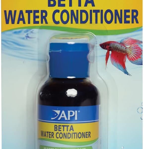 API BETTA WATER CONDITIONER Betta Fish Freshwater Aquarium Water Conditioner 1.7-Ounce Bottle
