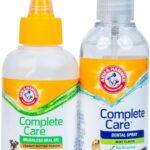 Arm & Hammer Complete Care Brushless Dental Kit for Dogs  Includes No-Brush Oral Gel + Dog Dental Spray, Fresh Breath, Tartar Control, Baking Soda Enhanced Dental Dog Supplies, 4oz