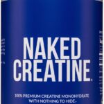 NAKED Pure Micronized Creatine Monohydrate  200 Servings, 1,000g Bulk  Vegan, Non-GMO, Gluten & Soy Free - Muscle Building, Strength Training, Gym & Fitness Supplement