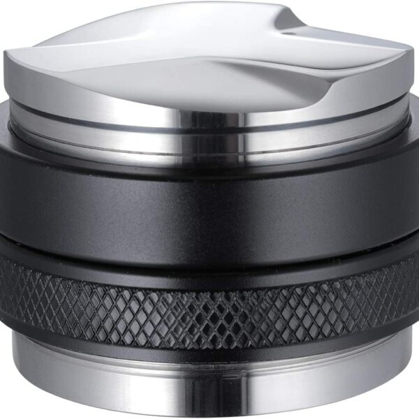MATOW 53mm Coffee Distributor and Tamper, Dual Head Coffee Leveler Compatible with Breville 54mm Portafilter, Adjustable Depth- Professional Espresso Hand Tampers