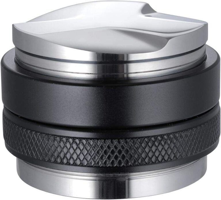 MATOW 53mm Coffee Distributor and Tamper, Dual Head Coffee Leveler Compatible with Breville 54mm Portafilter, Adjustable Depth- Professional Espresso Hand Tampers