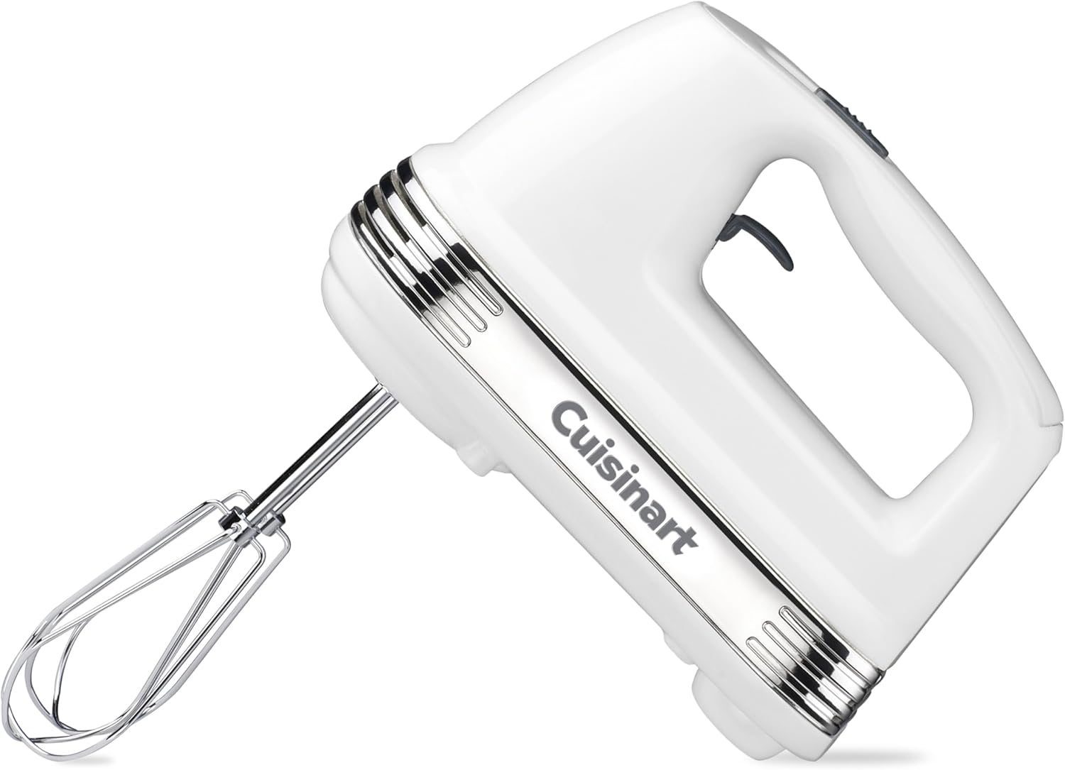 Cuisinart Power Advantage 5-Speed Hand Mixer, 220W-Motor Hand Blender Electric Mixer with 5 Speed Settings, Extra-Long Dishwasher-Safe Beaters, 60-Inch Swivel Cord, HM-50, White Cuisinart Power Advantage 5-Speed Hand Mixer, 220W-Motor Hand Blender Electric Mixer with 5 Speed Settings, Extra-Long Dishwasher-Safe Beaters, 60-Inch Swivel Cord, HM-50, White