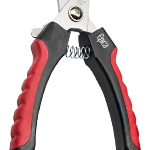 Epica Professional Dog Nail Clipper - Dog Nail Trimmer for Large Dogs - Easy and Safe Pets Grooming Clippers - Cat Claw Trimmer with Safety Guard (Large)