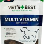 Vet's Best Multi-Vitamin Soft Chew Dog Supplements - Vitamins for Dogs - Supports Dogs Physical and Mental Health - 30 Day Supply