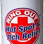 Ring Out - Hot Spot and Itch Relief for Dogs and Cats. Spray for Dog Hotspot, Rash, Dry Skin, Infection, Paws, Itching, Irritation, Allergy, Wound Care (8 oz Spray Bottle)