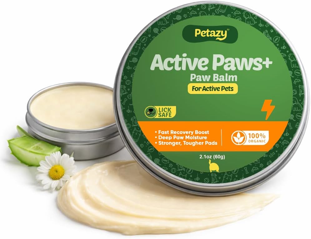 Active Paw Balm for Dogs Paw Protection for Walking, Hiking & Running, Prevents Cracks & Wear, Natural Wax Paw Balm Active Paw Balm for Dogs Paw Protection for Walking, Hiking & Running, Prevents Cracks & Wear, Natural Wax Paw Balm