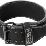 Powerlifting Belt - IPF Approved  Weight Lifting Belt 10mm - Prong Weightlifting Belt for Squats, Deadlift, and Bench Press  Lifting Belt Leather 4in for Men and Women  Back Brace for Gym, Workout, Strength Training, Strongmen & Power Lift