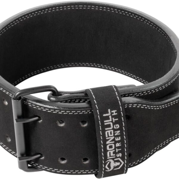 Powerlifting Belt - IPF Approved  Weight Lifting Belt 10mm - Prong Weightlifting Belt for Squats, Deadlift, and Bench Press  Lifting Belt Leather 4in for Men and Women  Back Brace for Gym, Workout, Strength Training, Strongmen & Power Lift