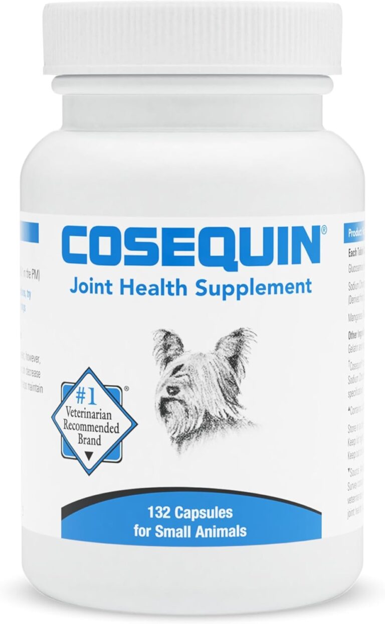 Nutramax Cosequin Single Strength Joint Health Supplement for Pets, 132 Count