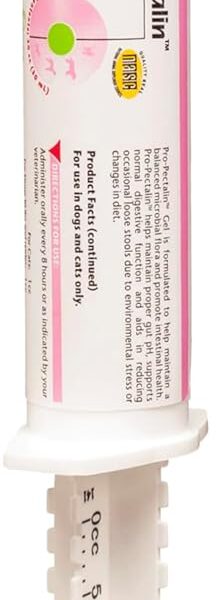 Pro-Pectalin Oral Paste for Dogs & Cats, Helps Relieve Occasional Diarrhea in Cats and Dogs, Situational Diarrhea Relief with Kaolin and Pectin, Contains Beneficial Probiotic Bacteria, 30cc